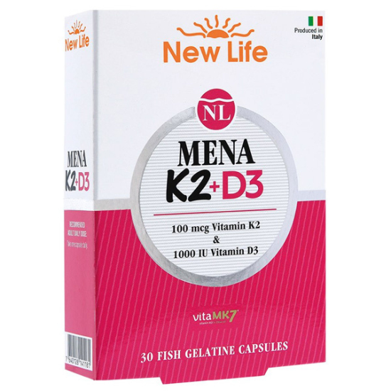 New Life Mena K2D3 30 Kapsül D3 K2 Vitamini - 2