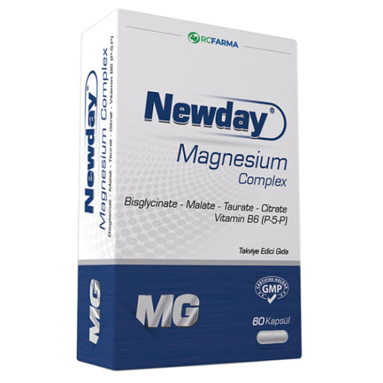 Newday Magnezyum Complex 60 Kapsül - 1