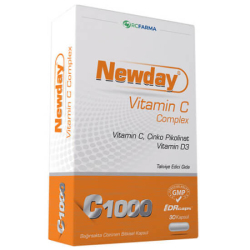 Newday Vitamin C Complex 30 Kapsül - Rcfarma
