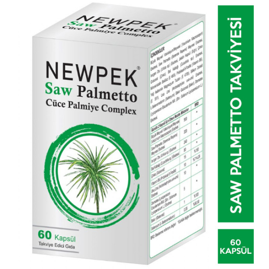 Newpek Saw Palmetto 60 Kapsül - 1