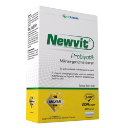 Newvit Probiyotik 30 Kapsül - Rcfarma
