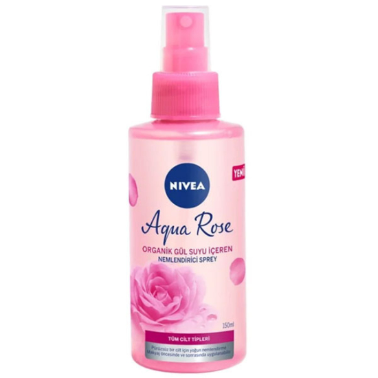 Nivea Aqua Rose Nemlendirici Yüz Spreyi 150 ML - 1