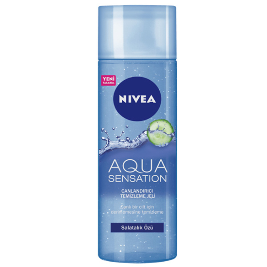 Nivea Aqua Sensation Yüz Temizleme Jeli Canlandırıcı 200 ml - 1