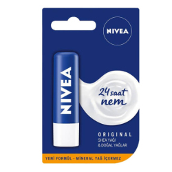Nivea Bakım Yapan Dudak Bakım Kremi Original 4,8 gr - Nivea