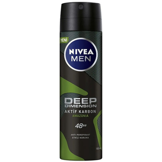 Nivea Deo Sprey Deep Amazonia For Men 150 ML - 1