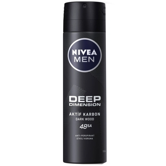 Nivea Deodorant Deep Dimension Erkek 150 ml - 1
