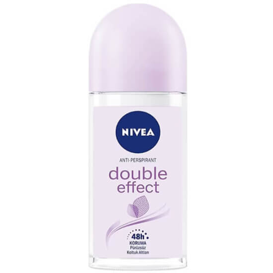Nivea Double Effect Mor Düşler Roll On Deodorant 50 ml - 1