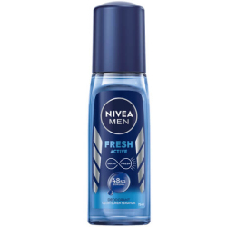 Nivea For Men Fresh Active Pompalı Deodorant Sprey 75 ml - Nivea