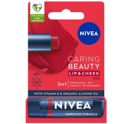 Nivea Lip Cheek Caring Red - Nivea