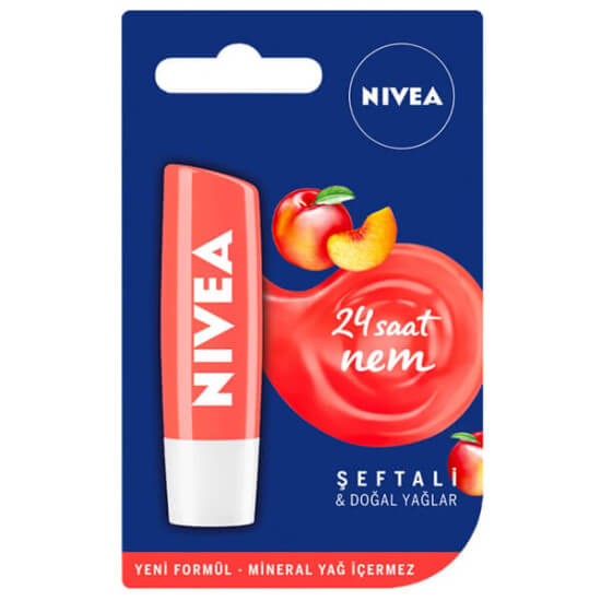 Nivea Lip Stick Fruity Shine Şeftali - 1