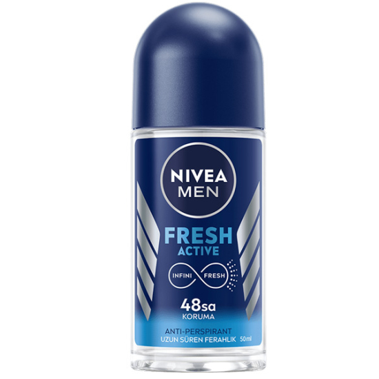 Nivea Man Roll On Deodorant Fresh Active 50 ml - 1