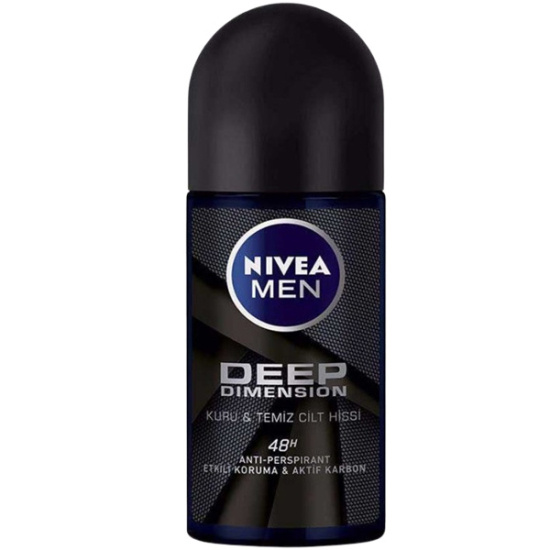 Nivea Men Deep Dimension Aktif Karbon Deodorant 50 ml - 1