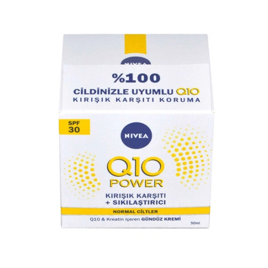 Nivea Q10 Power Kırışık Karşıtı Gündüz Kremi SPF30 50 ml - 1