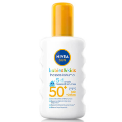 Nivea Sun Babies Kids Güneş Spreyi Hassas Koruma SPF50 200 ML - Nivea