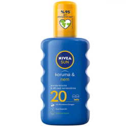 Nivea Sun Güneş Spreyi Koruma & Nem Nemlendirici SPF20 200 ML - Nivea