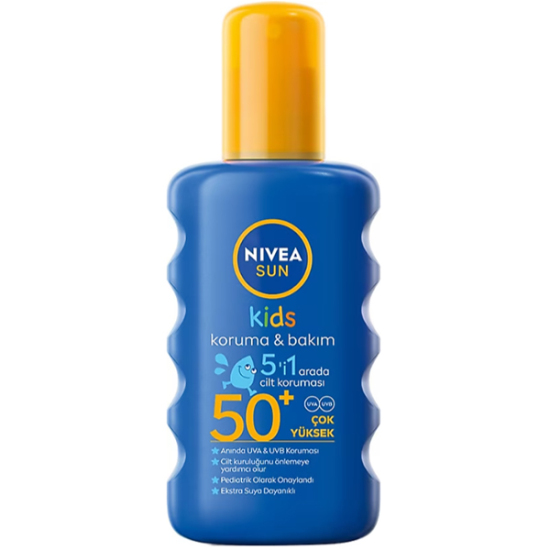Nivea Sun Kids Güneş Spreyi Nemlendirici SPF50 200 ML - 1
