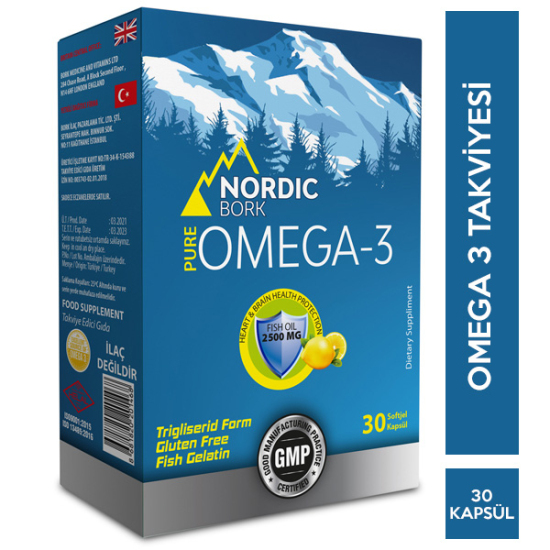 Nordic Bork Omega 30 Softgel - 1