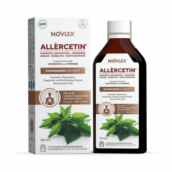 Novlex Allercetin Kuersetin Resveratrol ve Bitki Ekstreleri 250 Ml - 1