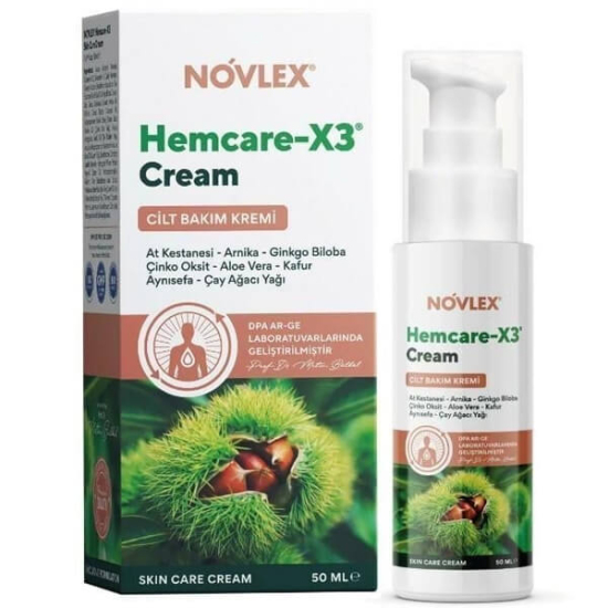 Novlex Hemcare X3 Cilt Bakım Kremi 50 ml - 1