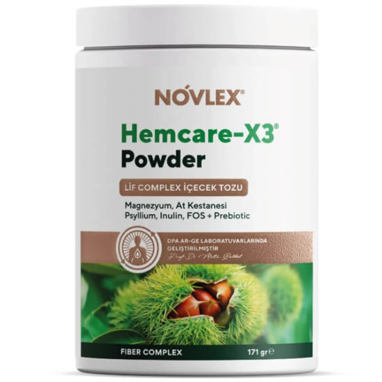 Novlex Hemcare X3 Powder Magnezyum At Kestanesi Lif Kompleksi 171 gr - 1