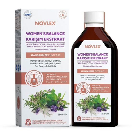Novlex Womens Balance Bitki Ekstreleri 250ml - 1