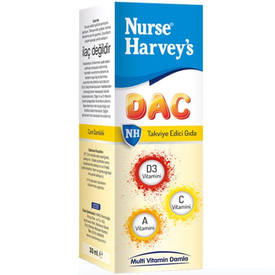 Nurse Harveys DAC Multi Vitamin Damla 30 ML - 1