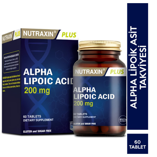 Nutraxin Alpha Lipoic Acid 200 Mg 60 Tablet - 1