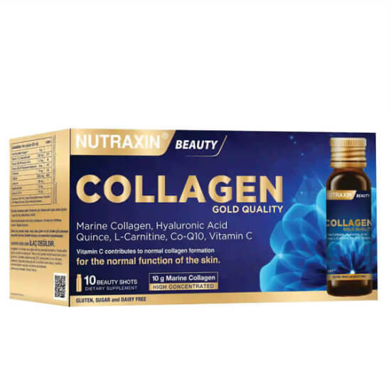 Nutraxin Beauty Gold Collagen 10 × 50 ml Shot - 1