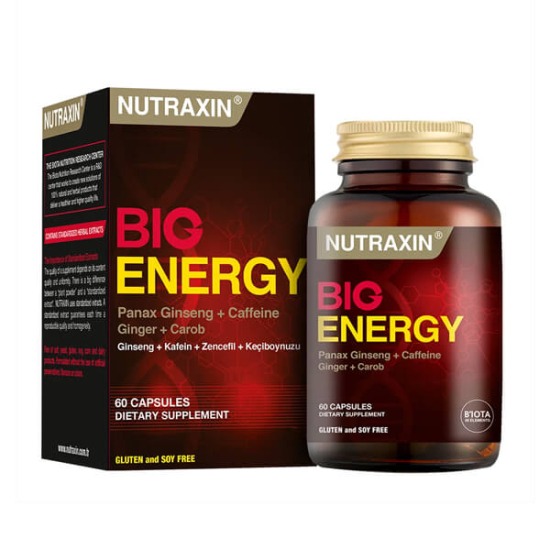 Nutraxin Big Energy 60 Kapsül - 1