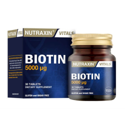 Nutraxin Biotin 5000 mcg 30 Tablet - Nutraxin