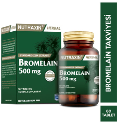 Nutraxin Bromelain 500 Mg 60 Tablet Gıda Takviyesi - Nutraxin