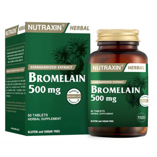 Nutraxin Bromelain 500 Mg 60 Tablet - 1