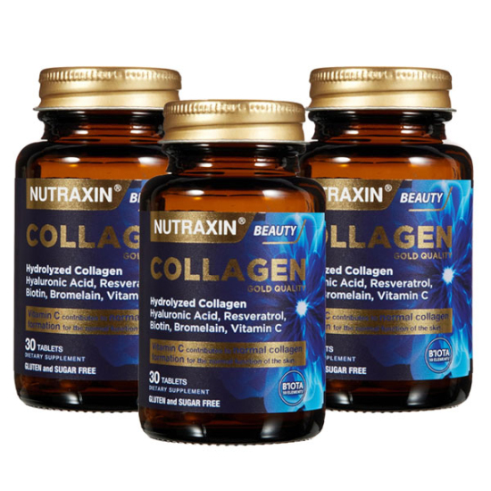 Nutraxin Collagen Hidrolize Kolajen 30 Tablet 3 Adet - 1