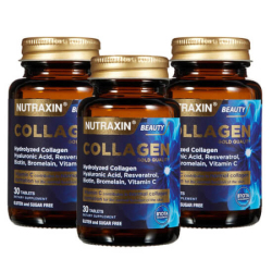 Nutraxin Collagen Hidrolize Kolajen 30 Tablet 3 Adet - Nutraxin