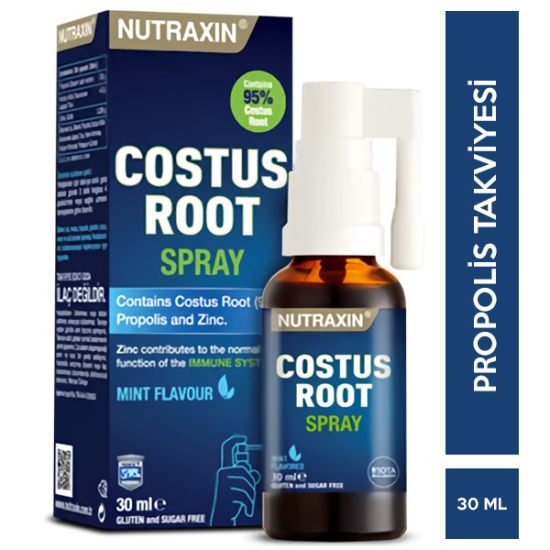 Nutraxin Costus Root Nane Aromalı Sprey 30 ML - 1