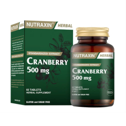 Nutraxin Cranberry 500 Mg 60 Tablet - Nutraxin
