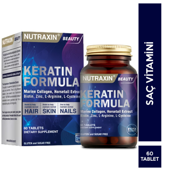 Nutraxin Keratin Formula 60 Tablet - 1