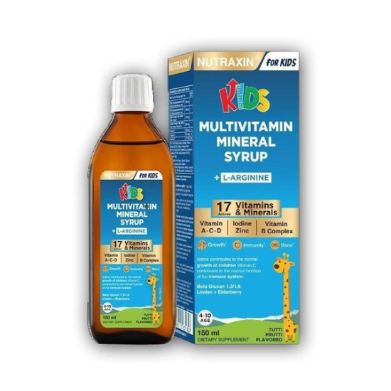 Nutraxin Kids Multivitamin Mineral Şurup 150 ml - 1