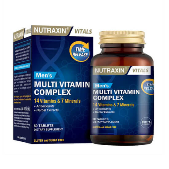 Nutraxin Mens Multi Vitamin Complex 60 Tablet - 1