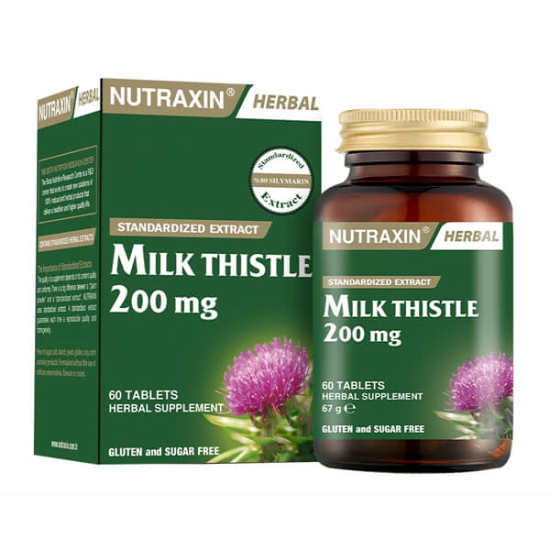 Nutraxin Milk Thistle 200 mg 60 Tablet - 1