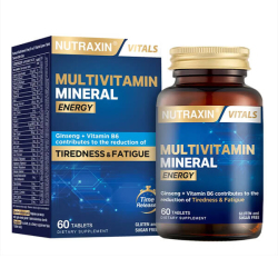Nutraxin Multivitamin Mineral Energy 60 Tablet - Nutraxin