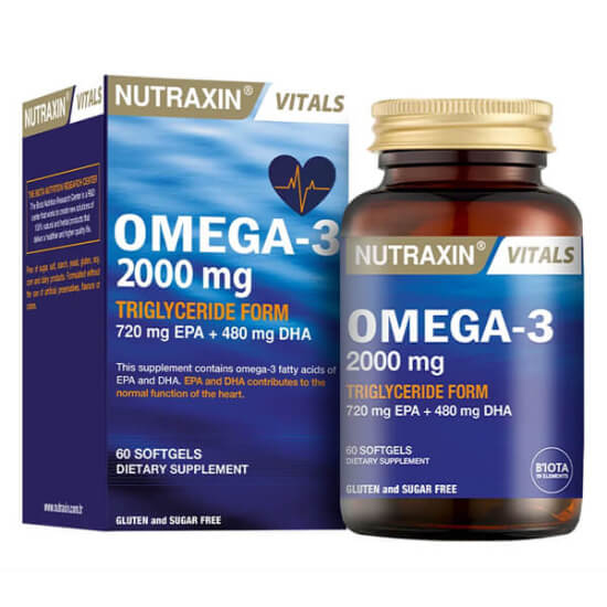 Nutraxin Omega 3 2000 Mg 60 Softgel - 1