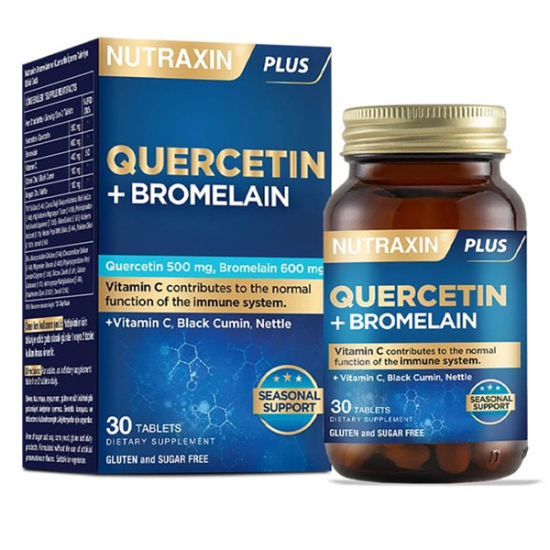 Nutraxin Quercetin Bromelain 30 Tablet - 1