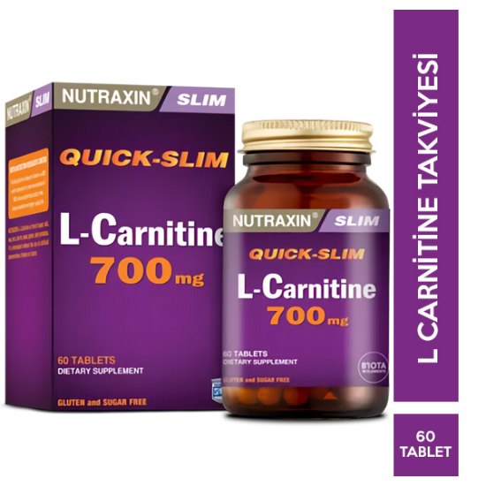 Nutraxin Quick Slim L Carnitine 700 mg 60 Tablet - 1