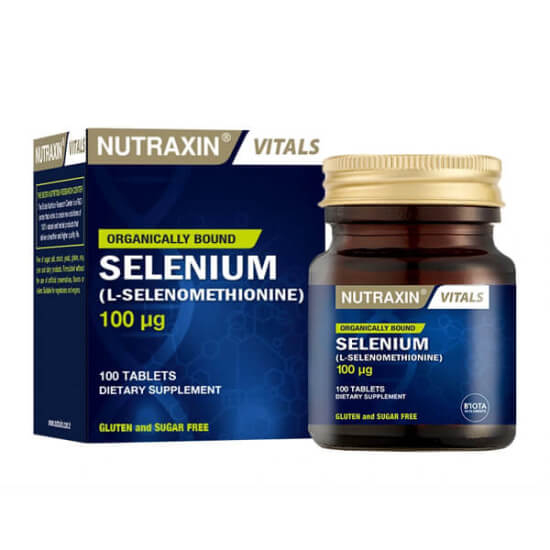 Nutraxin Selenium 100 mcg 100 Tablet - 1