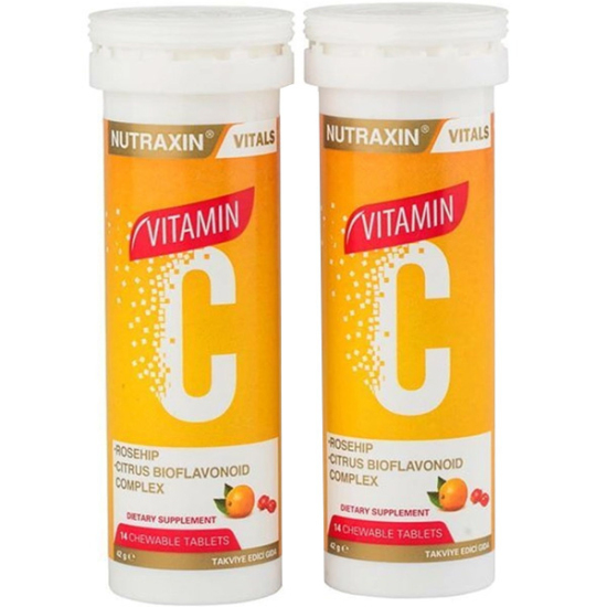Nutraxin Vitamin C 28 Çiğneme Tableti - 2