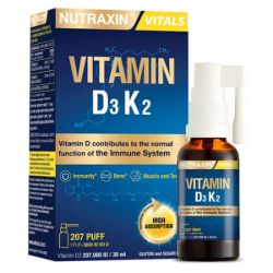 Nutraxin Vitamin D3 K2 Sprey 30 ML - Nutraxin