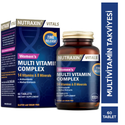 Nutraxin Womens Multi Vitamin Complex 60 Tablet - Nutraxin