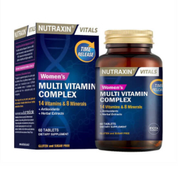 Nutraxin Womens Multi Vitamin Complex 60 Tablet - Nutraxin
