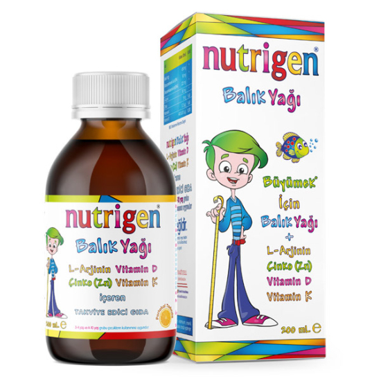 Nutrigen Balık Yağı Şurubu 200 ml + Aquas Kids Şampuan 250 ml Hediyeli - 3